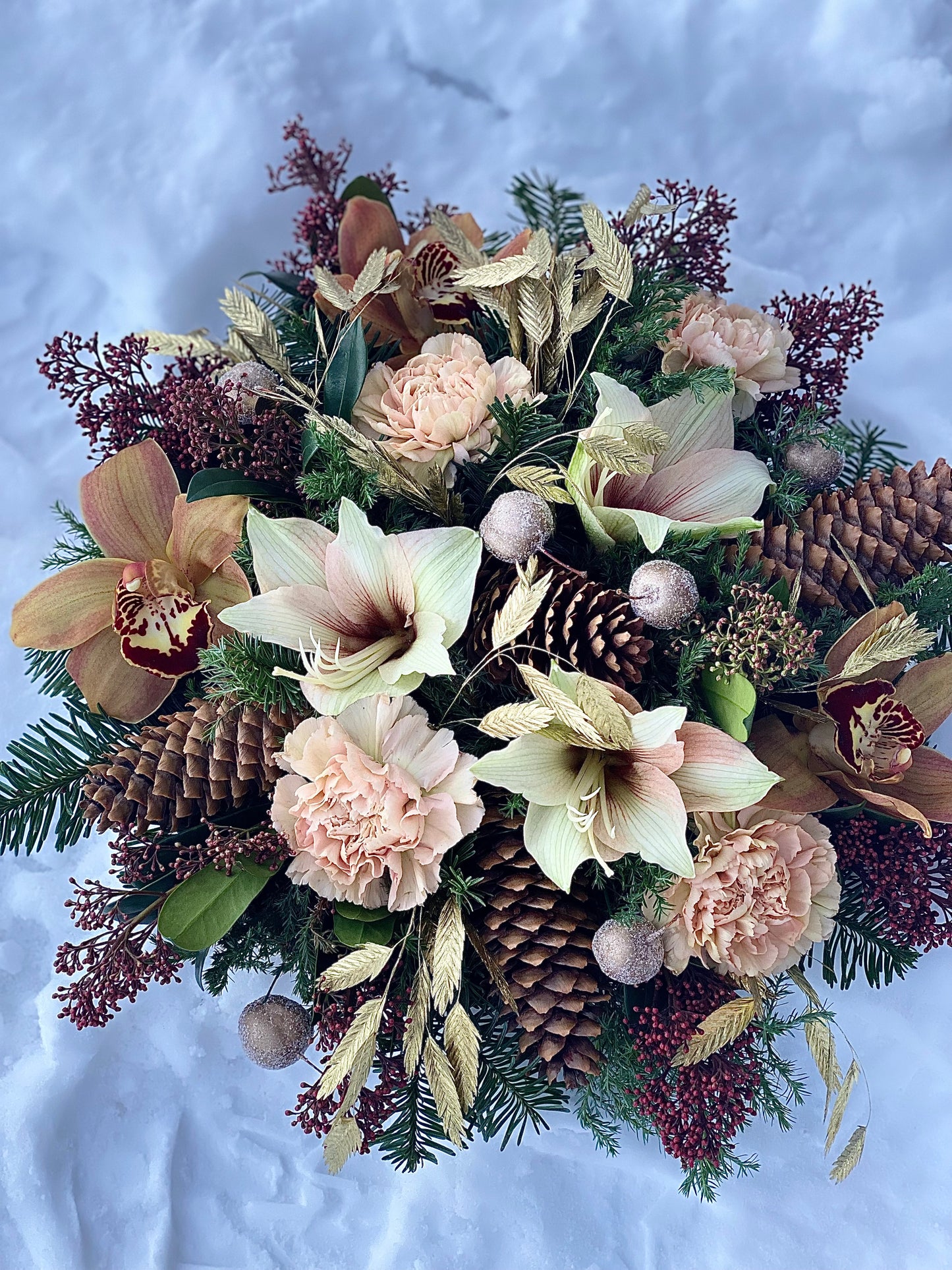 Dekorasjon-Lys julepastell