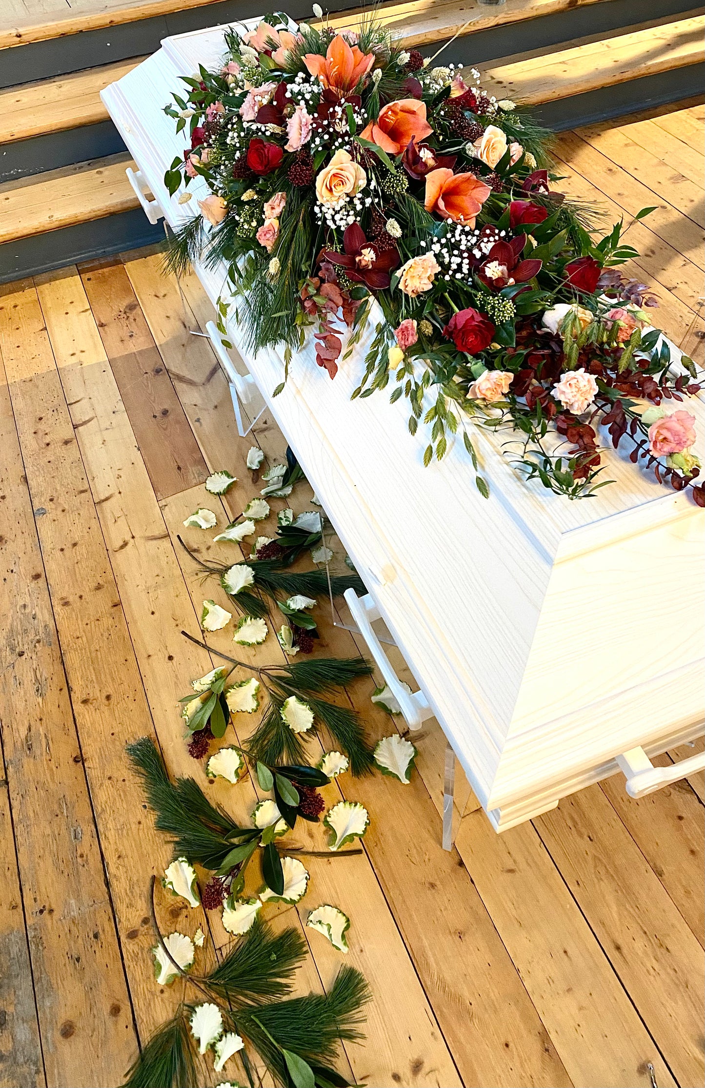 Kistedekorasjon-Vinterlig