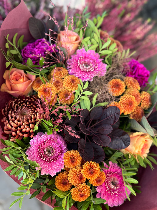 Bukett-skarpe farger