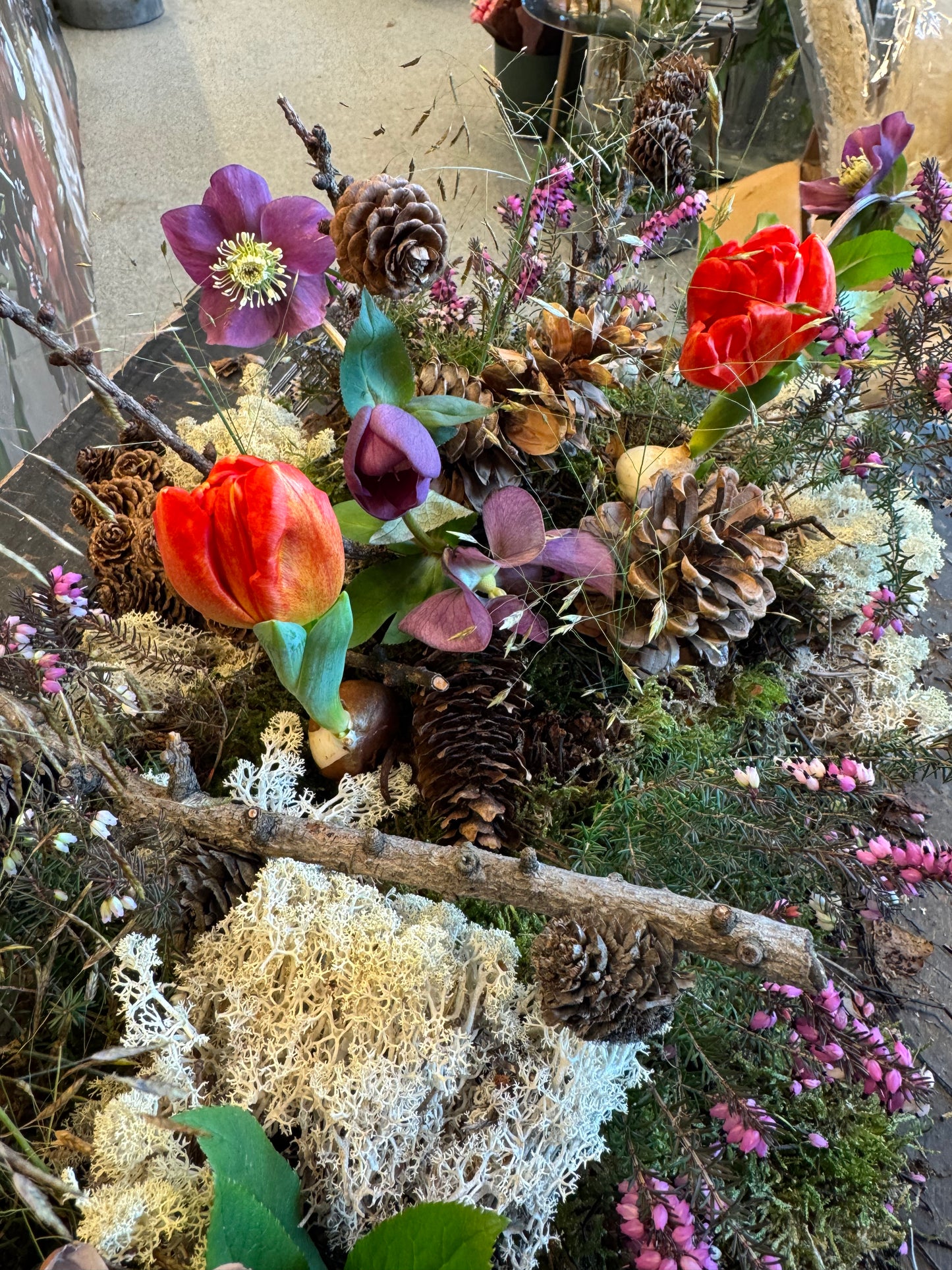 Kistedekorasjon-Naturinspirert