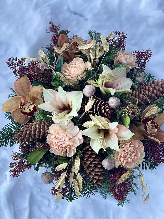 Dekorasjon-Lys julepastell