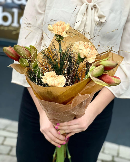 Bukett - Høy julebukett