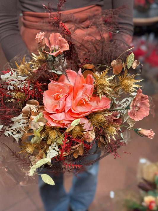 Tørkabukett til jul